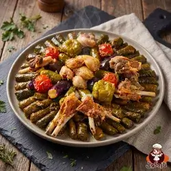 دۆڵمە بە گۆشت - ١ نەفەر