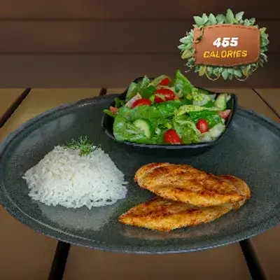 Grilled Chicken Garden Platter 455 Calories