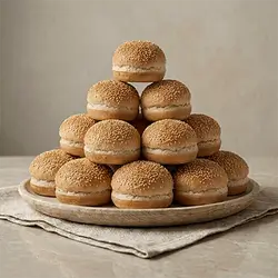 Mini Burger Bag Sesame (12 pcs)