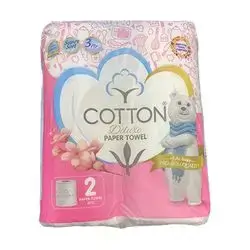 Cotton Peper Towel Deluxe 2 Roll