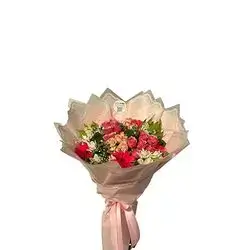 Baby Rose And Daisy Bouquet