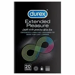 Durex extended pleasure 20 latex condoms