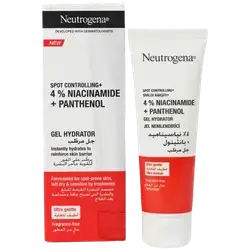 Spot Controlling 4% Niacinamide +Panthenol gel Hydrator 50ml _ Neutrogena