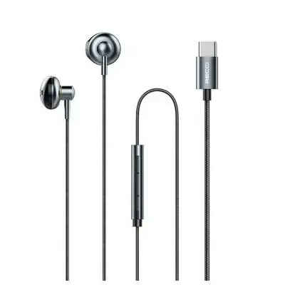 Recci RE-22 Type-C Wired Earphone.
