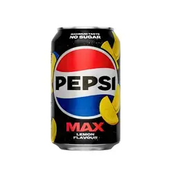 Pepsi Max Lemon Flavour No Sugar Europe 330ml