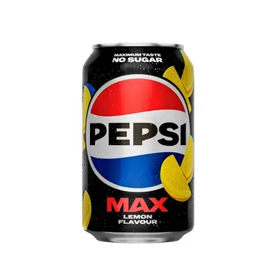 Pepsi Max Lemon Flavour No Sugar Europe 330ml