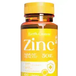 EARTH'S CREATION ZINC 50 MG