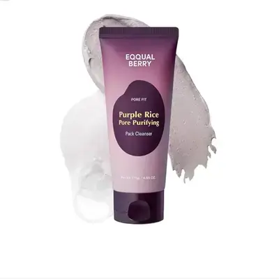 EQQUALBERRY Purple Rice Pore Purifying Pack Cleanser