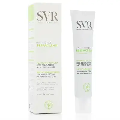 SVR Sebiaclear Mat + Pores - 40ml |اس في ار سيبياكلير مات + بورز - 40 مل