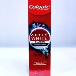 Colgate Optic White Whitening Toothpaste with Charcoal