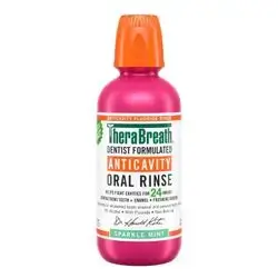 TheraBreath Oral Rinse Sparkle Mint 473ml