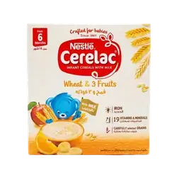 Cerelac Wheat & 3 Fruits from 6 Months 125g _ Nestle