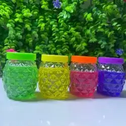 Small Size Crystal Slime Mud In A Plastic Bottle