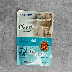 Chuck cat food Adult Fish 100g