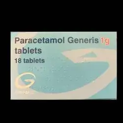 Paracetamol Generis 1G 18 Tablets