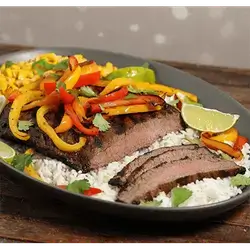Meat Fajita With Rice
