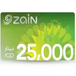 Zain 25,000 IQD