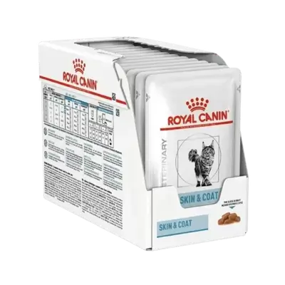 Royal Canin Skin & Coat Thin Slices in Gravy 85gx 12pcs