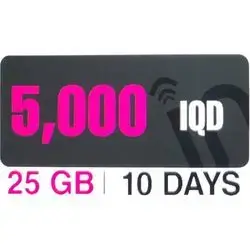 Fastlink 5,000 IQD 25 GB for 10 DAYS