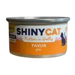 GimCat ShinyCat Chicken Kitten in Jelly 70g
