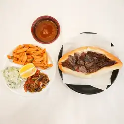 ساندویچی گەسی گۆشت