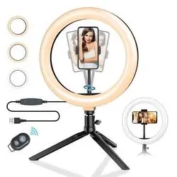BW-SL3 Holder Selfie Stick, Dimmable Flash LED Tripod/BlitzWolf®/Lamp Beads -120pcs/