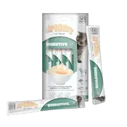 M-Pets Creamy Snack For Digestive Care With Tuna & Lamb & Salmon Flavour 4x15g