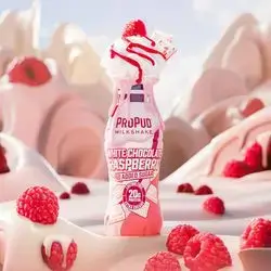 WHITE CHOCOLATE AND RASPBERRY'S MILKSHAKE