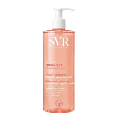 Topialyse Washing Gel Soothing Moisturizing 24H Protecting Anti-Dryness Cleanser 400ml _ SVR