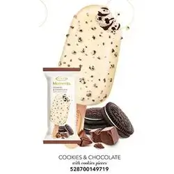 Sandra Moments Stick Cookies & Chocolate Ice Cream, 110ml