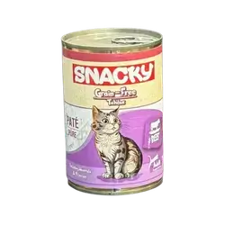 Snacky Grain-Free Beef Paté Wet Cat Food