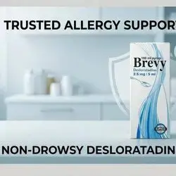 Brevy (Desloratadine 2.5 mg / 5 ml) Syrup