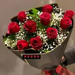 Bouquet Of Flowers With Accessories