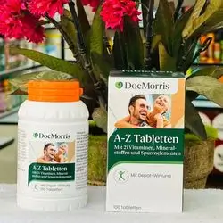Multivitamin A-Z Cream Contains 21 Vitamins Contains 100 Pieces