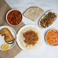 أرز مع دجاج مقرمش
