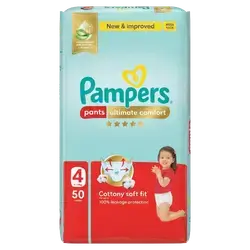 Pampers Pants Ultimate Comfort (4) 9-14 Kg 50 Pants