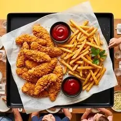 Family Chicken Kentucky With Fries - 15 Pieces