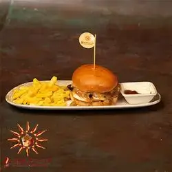 Swiss Mushroom Burger