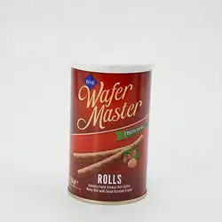 Time Wafer Master Rolls With Hazelnut Cream