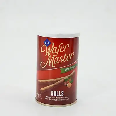 Time Wafer Master Rolls With Hazelnut Cream