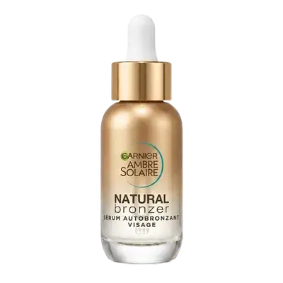 Natural Bronzer Self-Tan Face Drops 30ml _ GARINER