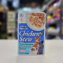 INABA Churu Stew Chicken With Tuna Recipe 40g