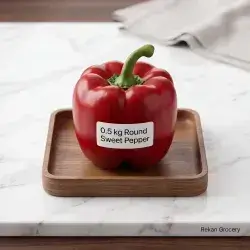 0.5 kg Round Sweet Pepper