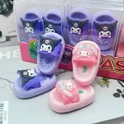 2pcs.Culomi Melody Creative Slipper Shape Eraser Crumb-Free Wipe Clean Without Leaving