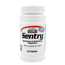 Sentry Multivitamin & Multimineral Supplement With Lycopene & Lutein 130 Tablets _ 21ST CENTURY