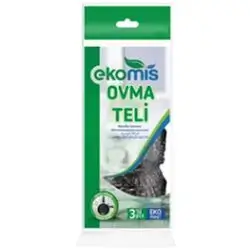 Ekomis Scourer Metalic 3pcs