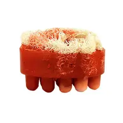 Soap Scrub With Loofah Massage 120g Raspberry
