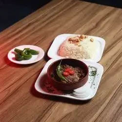 Meat With Vegetables in Tray