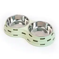 Stainless Steel Double Pet Bowl