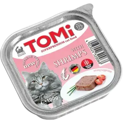 TOMi ALUMINUM BOWL with Shrimps 100g